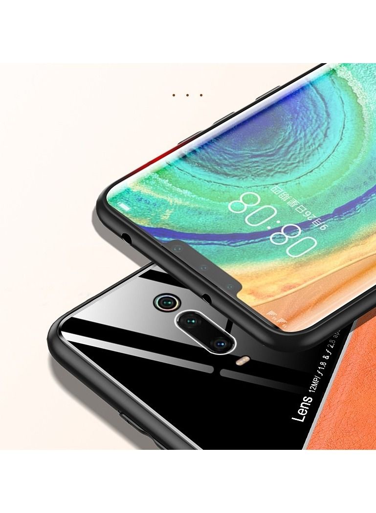 Case Leather Texture Car Magnetic Phone Cover For Xiaomi Mi 9T/Redmi K20/K20 Pro_Blue - Image 3