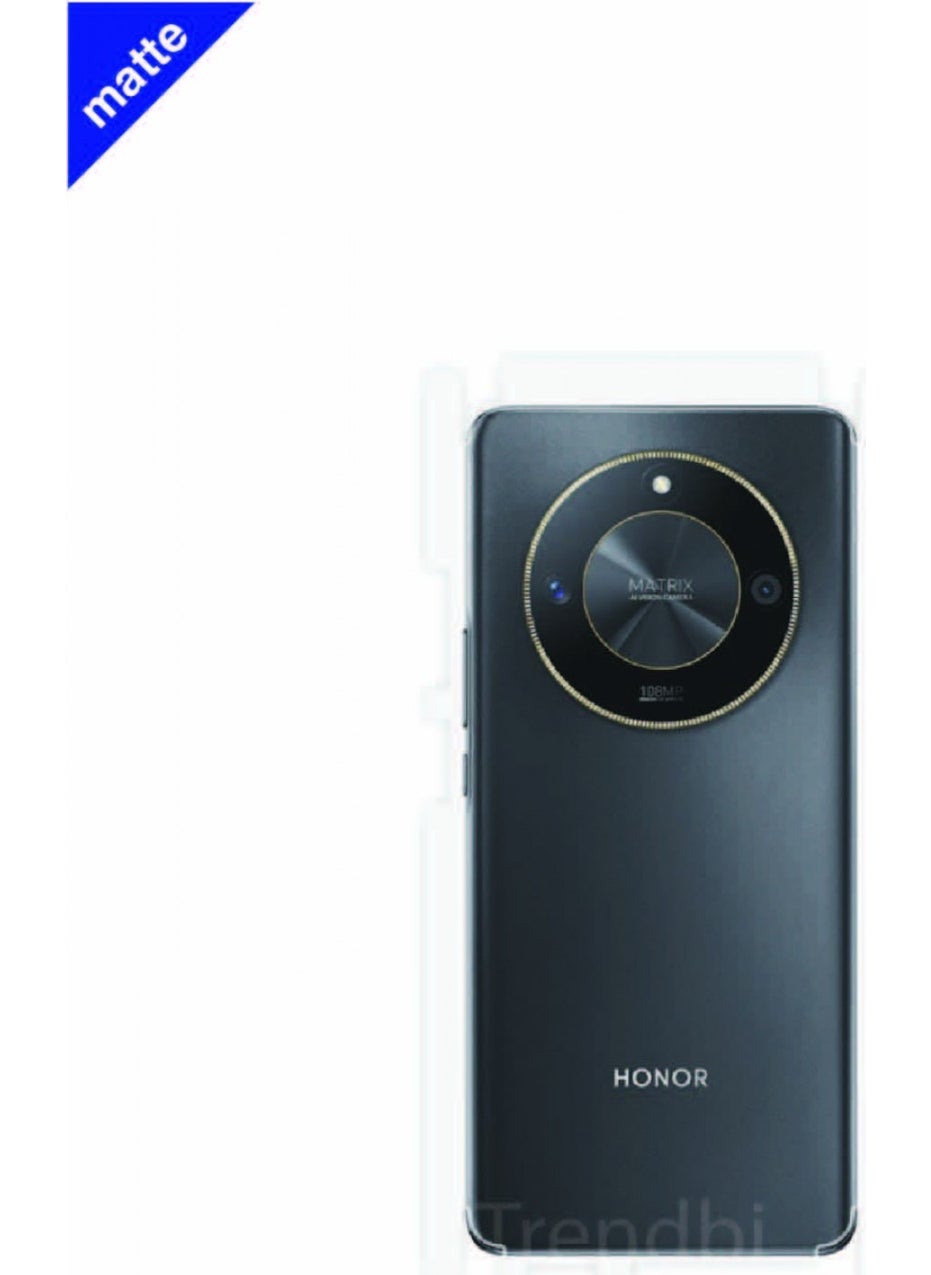 Wrapsol - Honor X50 Matte Back and Side Cover Protective Film - Image 1