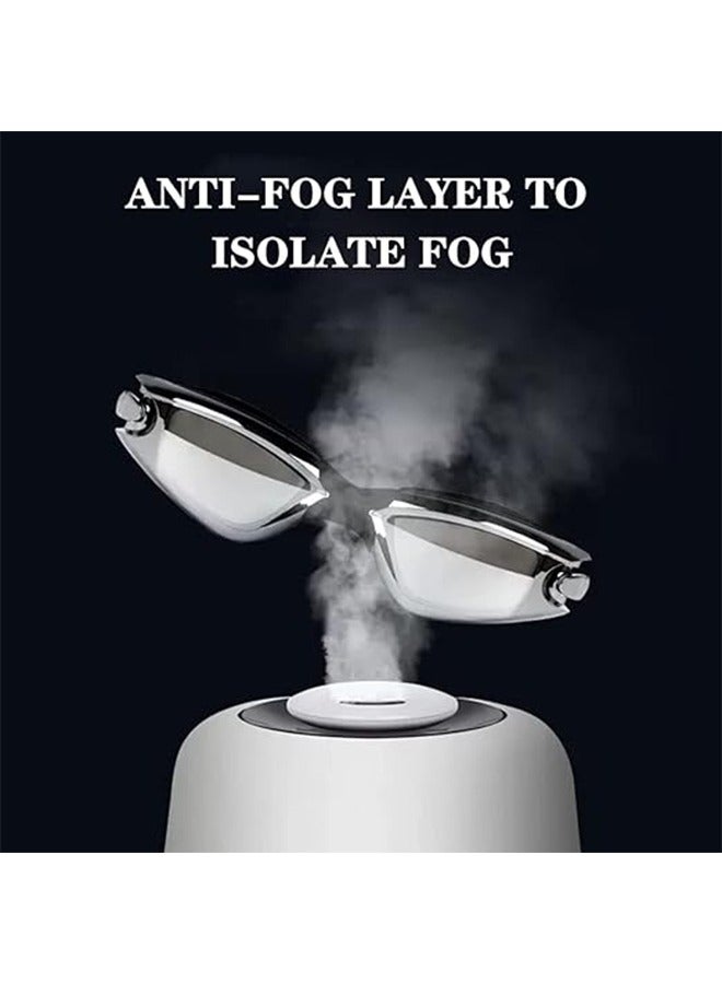 Sthxyfaith Premium Swimming Goggles with Silicone Cap, Nose Plugs & Ear Plugs for Men, Women & Teenagers, - Clear Vision, 180° Panoramic View, Polarized, Anti-Fog, UV Protection, Leak-Proof Eyewear - Image 2