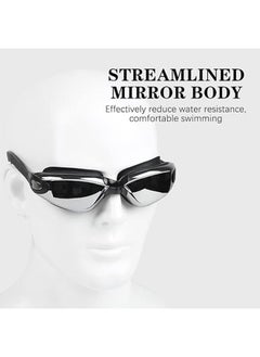 Sthxyfaith Premium Swimming Goggles with Silicone Cap, Nose Plugs & Ear Plugs for Men, Women & Teenagers, - Clear Vision, 180° Panoramic View, Polarized, Anti-Fog, UV Protection, Leak-Proof Eyewear  - Image 3