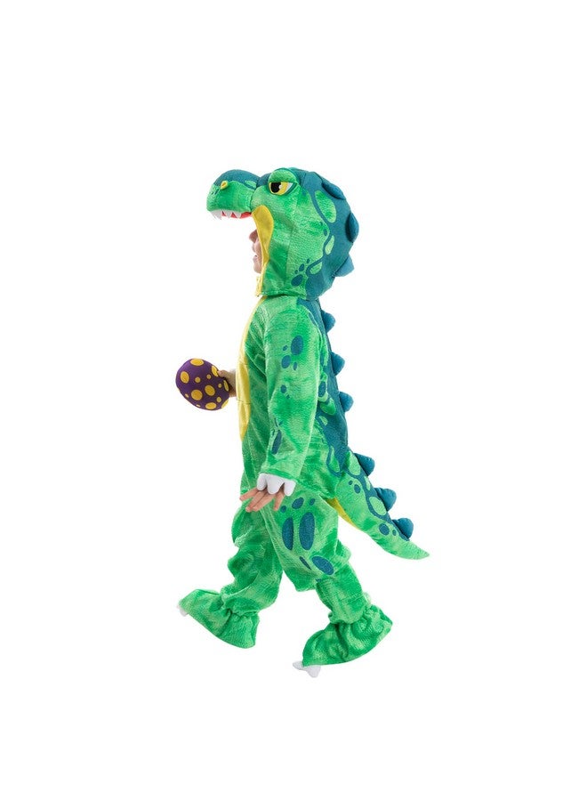 Spooktacular Creations Spooktacular Creations Halloween Dinosaur Costume Kids, T-Rex Costume Outfit with Egg for Toddler Child Dress Up Party  - Image 4