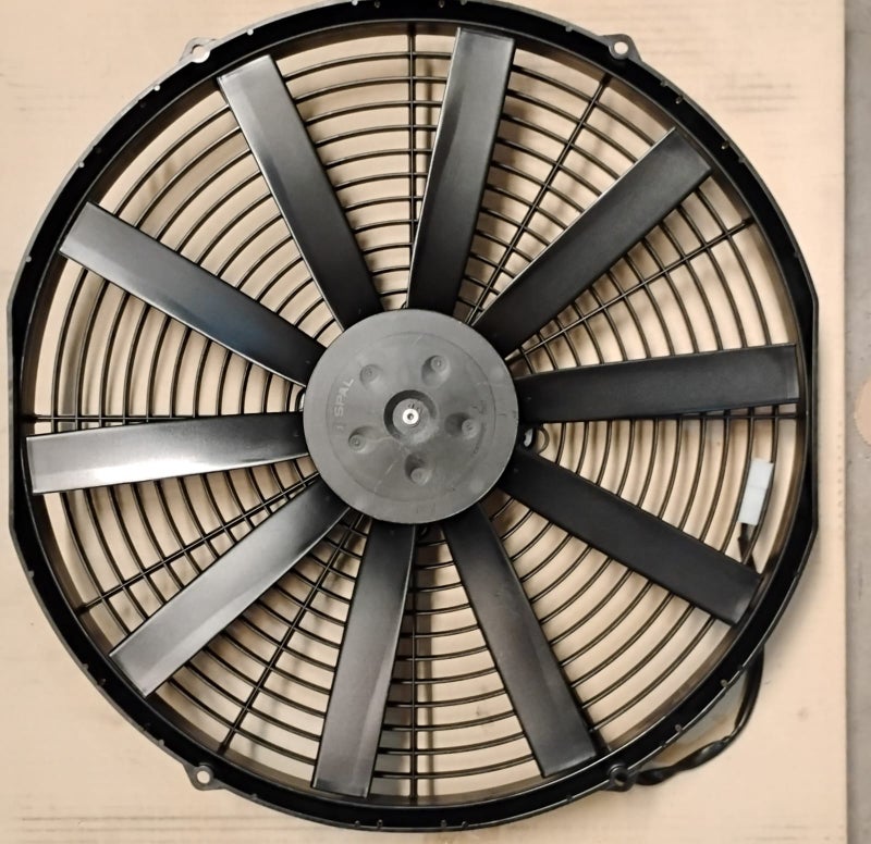 SPAL Fan 16x10 Inches Push Straight-Blade 12 Volt 385MM Diameter - Image 1