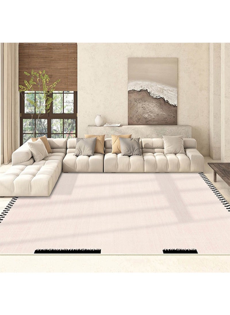 GOOTOY Large Area Rug Suitable for Living Room Bedroom Apartment Office Non-Slip Soft Modern Indoor Rug Stain Resistant Non-Shedding300 * 400CM  - Image 3