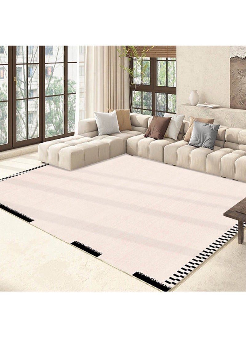 GOOTOY Large Area Rug Suitable for Living Room Bedroom Apartment Office Non-Slip Soft Modern Indoor Rug Stain Resistant Non-Shedding300 * 400CM  - Image 4