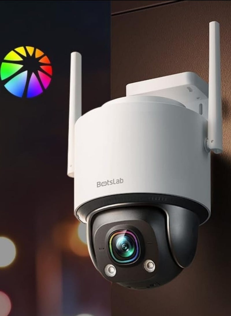 Botslab W317 3K 5MP Outdoor Smart Camera – AI-Powered, Color Night Vision, Auto Human Tracking, Two-Way Audio, Vehicle & Parking Monitoring - Image 5