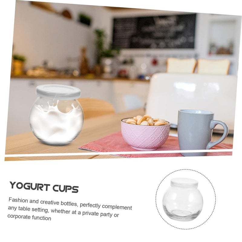 Most item matching trendy design 2pcs Glass Pudding Bottles Lids Airtight Yogurt Storage Jars for Desserts Mousse and Jelly 200mL Milk Favor Containers Global trendy simple build Land transit & shipment compatible Flexible use switching In-house warehouse packing Good ventilation Daily universal pick Long lifespan Replaceable parts Trendy varied sizing alternatives Fast & slow shipment compatible Integrated local logistics Individual & group usable Dust tight seal Classic modern blend design Ready varied options Practical design alternatives Simple multi-feature universal build Sufficient order stock Flexible purchase choices Multi warehouse process General compatible practical design Globally popular universal design Gulf market standard build Detachable clean - Image 4