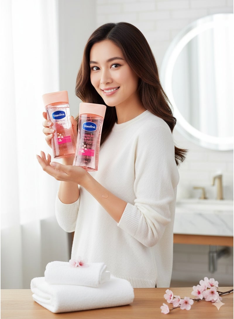 فازلين زيت العناية بالجسم بفيتامين ب3 لتوحيد اللون الموحد الصحي للبشرة [قطعتين] - Image 2