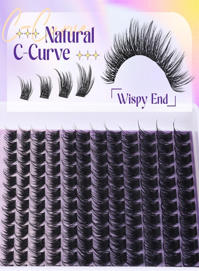 alphonse Wispy Lash Clusters Kit Natural Look DIY False Eyelashes Cluster Eyelash Extensions Kit 10-16mm Eyelash Clusters Kit with Bond and Seal by ALPHONSE - Image 4