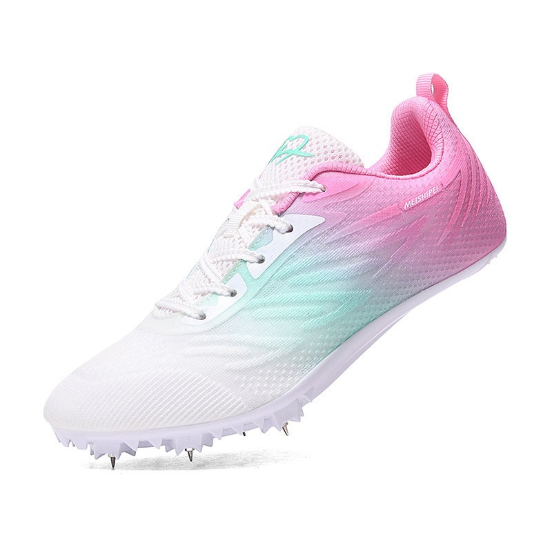 New Sports Shoes For Middle And High School Students' Sports Exams, Sprinting, High Jump, Long Jump, Running Shoes, Mid-Length Running Spikes - Image 5