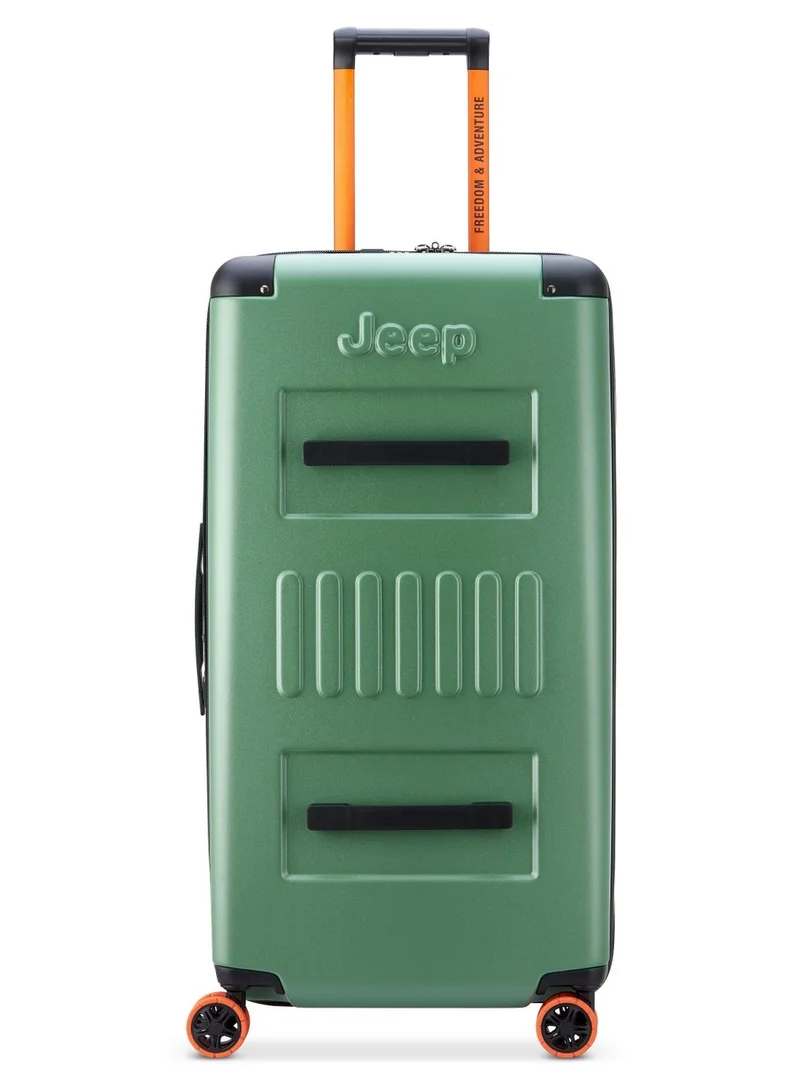 جيب Jh002B 80 cm Hardcase 4 Double Wheel  Expandable Check-In Luggage Trunk Elm Green