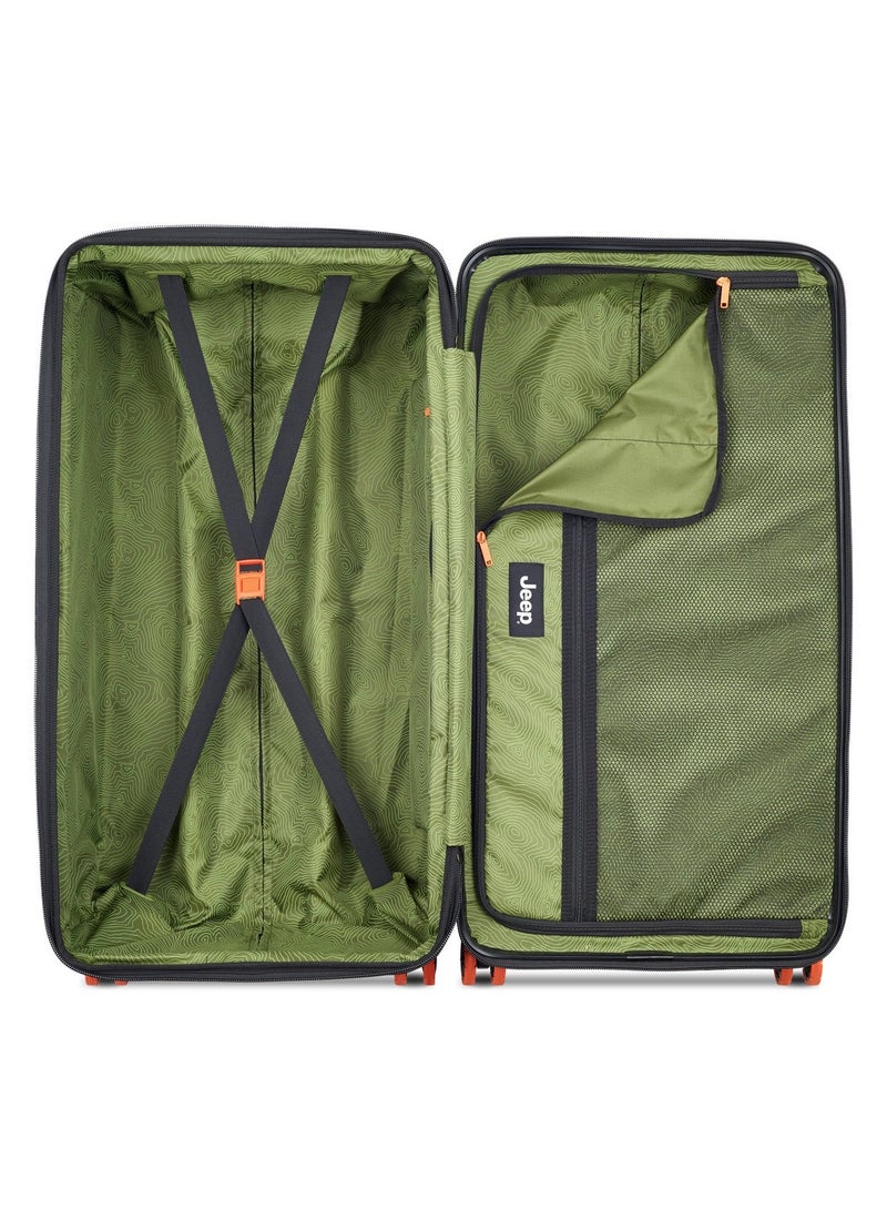 Jeep Jh002B 80 cm Hardcase 4 Double Wheel  Expandable Check-In Luggage Trunk Elm Green - Image 3