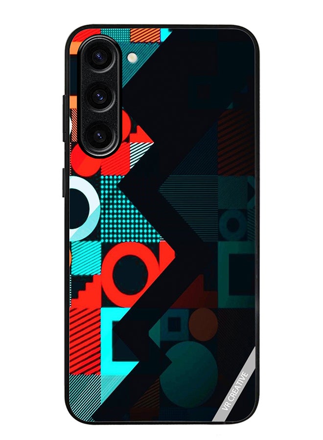 VR CREATIVE Protective Case Cover For Samsung Galaxy S23 FE Texture Design Multicolour - Image 1