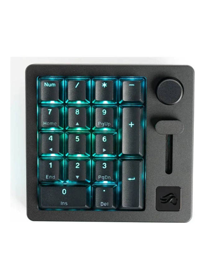 Glorious GMMK Modular Mechanical Gaming Numpad - Customizable RGB Backlighting, Cherry MX Switches, ABS Keycaps, Pre-Lubed Fox Switches, Pre Built Mechanical - Black - Image 3