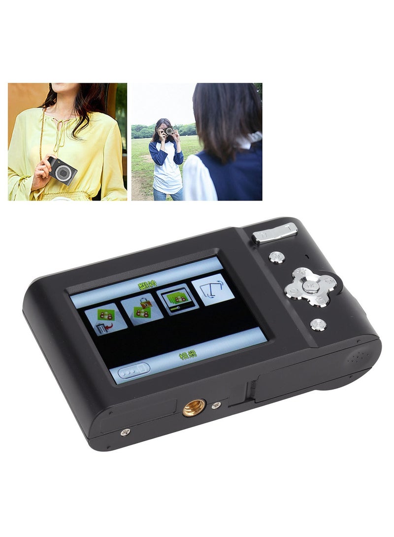 Generic Mini Digital Camera 2.7K Ultra HD 2.88 Inch LCD 44 MP Rechargeable Digital Video Camera Pocket Vlogging Camera Kids Cameras with 16X Digital Zoom for Beginner Photography.  - Image 3