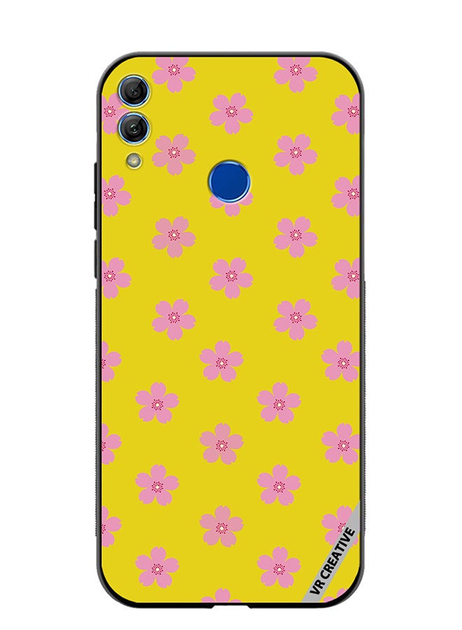 Protective Case Cover For Honor 10 Lite Flower Design Multicolour