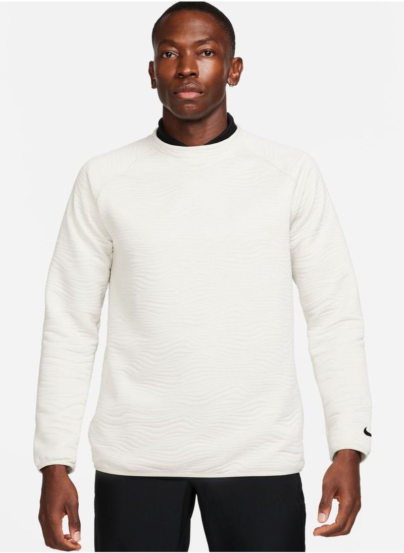 Nike Dry-Fit Tour Crew Quilted T-Shirt  - Image 1