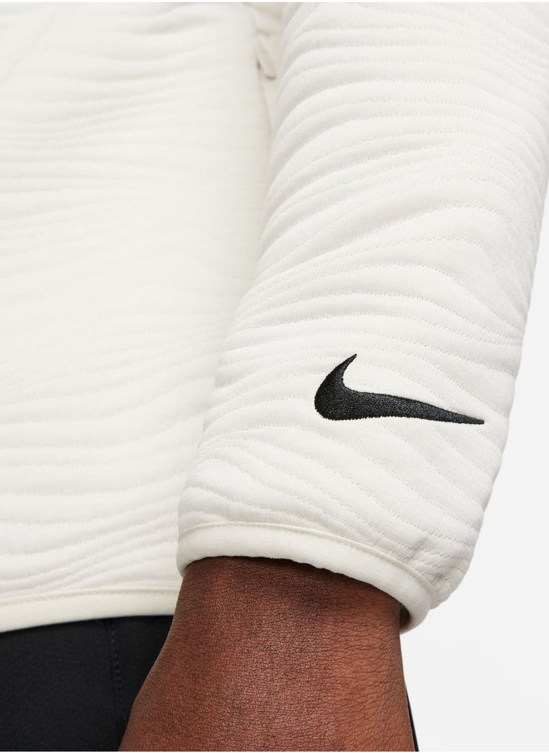 Nike Dry-Fit Tour Crew Quilted T-Shirt  - Image 5