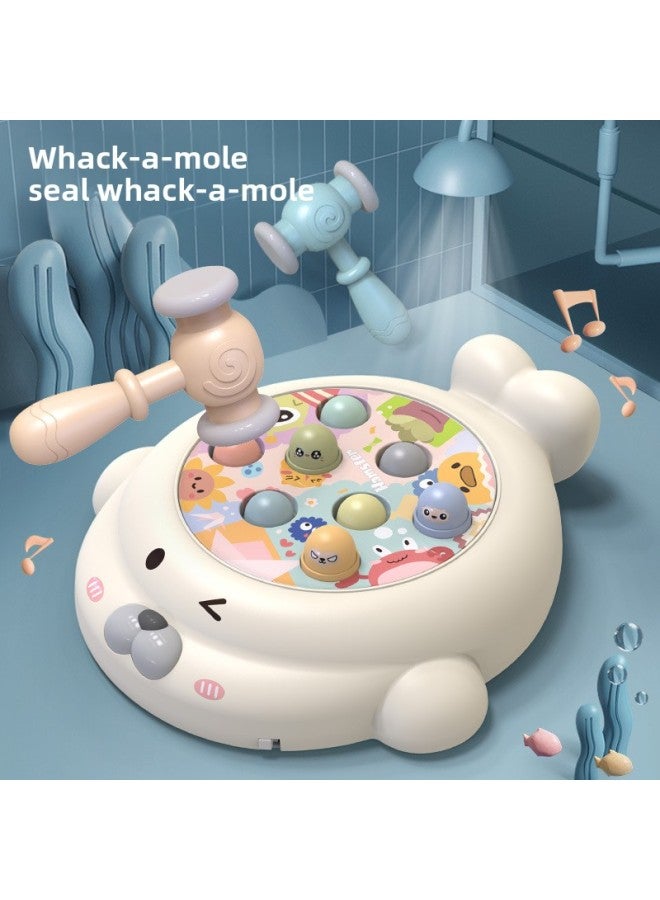 Hamster Children's Beating Toys Infant Baby 3 Children's Educational Early Education Machine 4 Large Baby 1-2 Two And A Half Years Old-Color:Hamster Basic Edition - Image 2