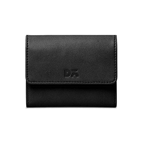DailyObjects Black Vegan Leather Women's Flip Top Card Wallet | Made with Vegan Leather Material | Carefully Handcrafted | Holds up to 5 Cards | Sufficient Space to Keep Cash and Coins - Image 3