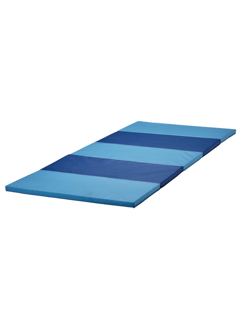 Folding gym mat, 78x185 cm Pink/Red - Image 1