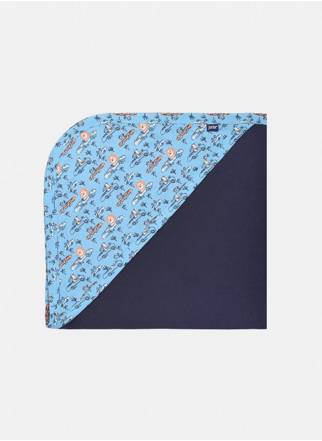 Junior Baby Boys Printed Blanket  - Image 1