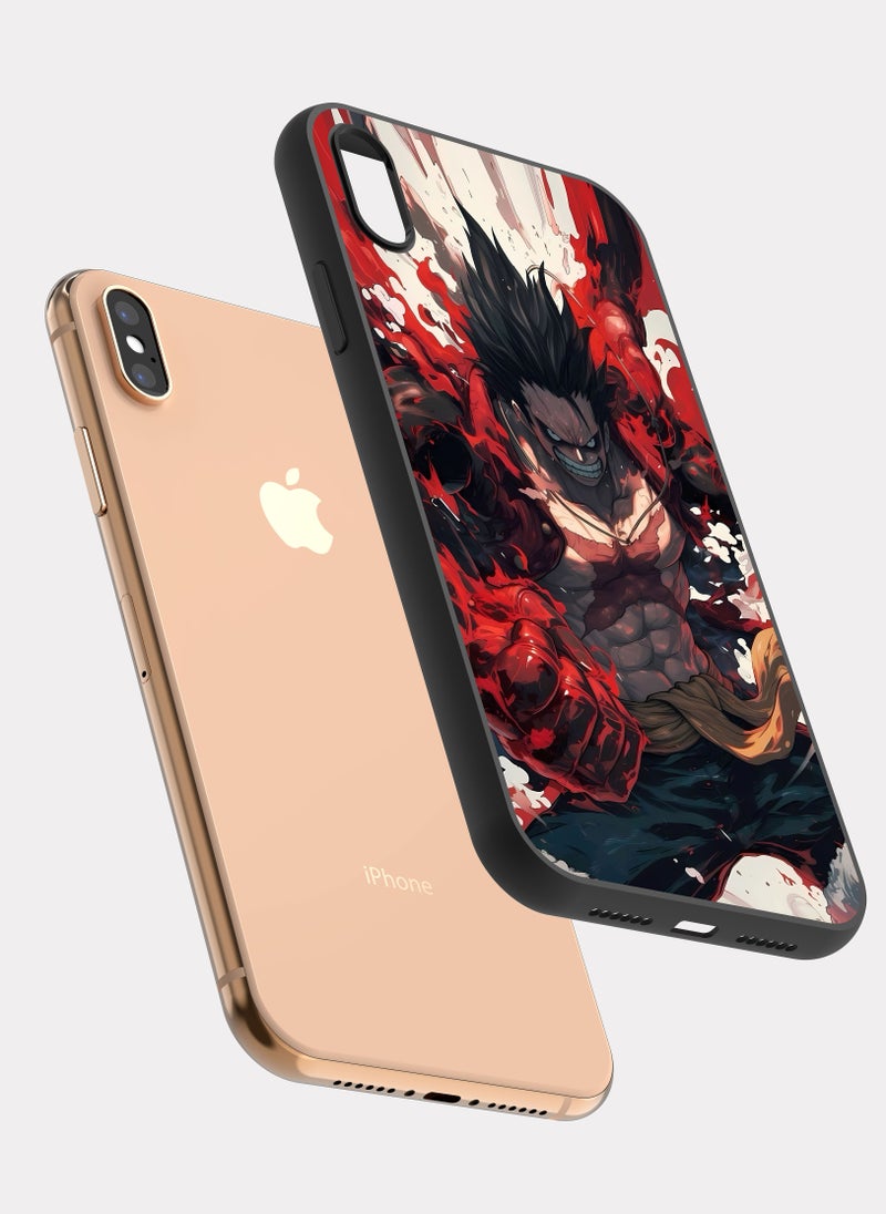PXLAAT iPhone X MAX case cover One Piece Monkey D. Luffy - Image 2
