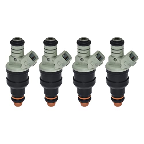 SIKEIT 4PCS Fuel Injectors 0280150941 Compatible with Ford 8793 Mustang 23L I48591 Ranger 23l I4 - Image 1