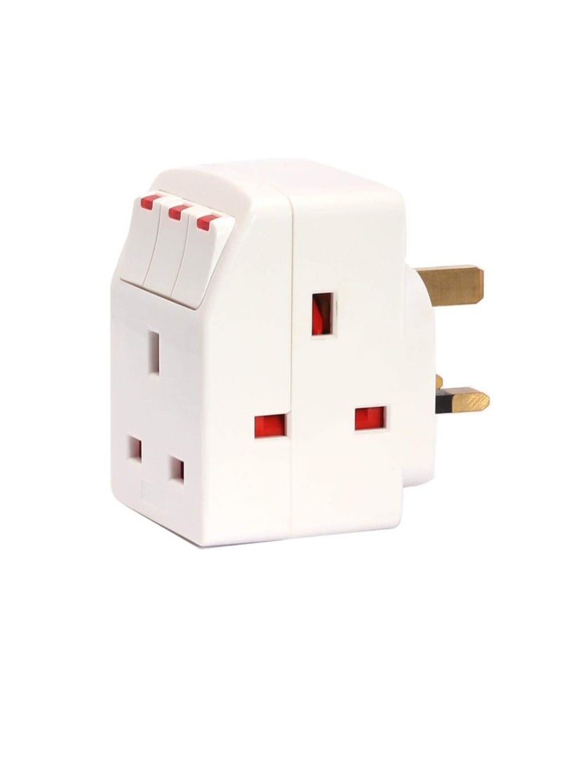 13Amp Adaptor with individual Switches  - Image 1