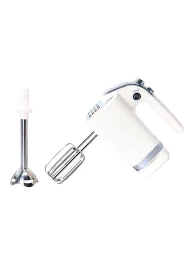 TORNADO Hand Mixer 400W 400 W HM-400S White/Silver - Image 1