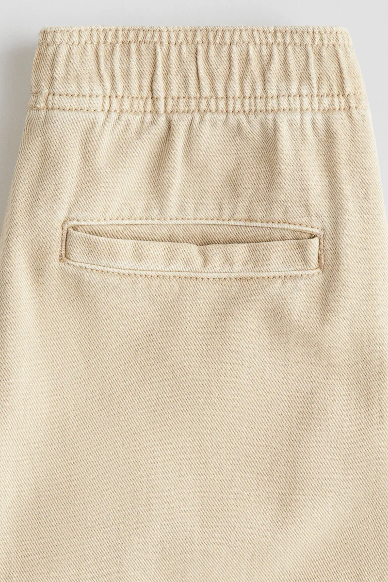 H&M Cotton twill joggers