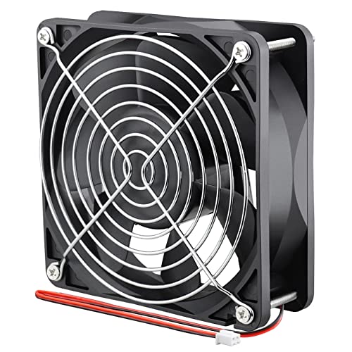 Wathai 2Pin 120mm x 38mm Brushless Cooling Case Fan 12V 2pin DC High Airflow Cooler Fan - Image 5