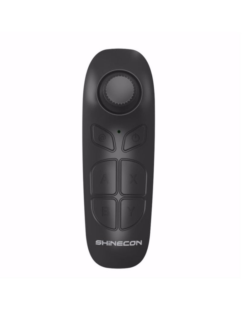 Shinecon Virtual Reality VR Headset 3D Glasses With Remote VR Goggles For TV, Movies & Video Games, Compatible iOS & Android Smartphone Within 3.5 - 7.2 inch Screen Black - Image 2