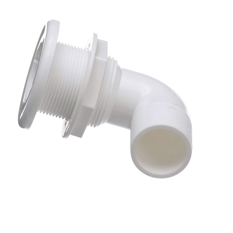 Seachoice 90-Degree Thru-Hull Connector, Fits 1-1/2 in. ID Hose, 1-3/8 in. Max Hull - Image 3