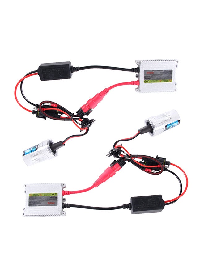 Loquat DC12V 35W 2x H7 Slim HID Xenon Light High Intensity Discharge Lamp - Image 1