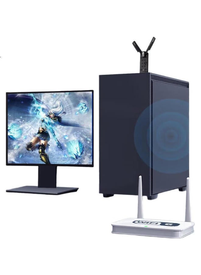 Newmine Ax3000 Wifi 6 Wireless Network Adapter Usb For Desktop And Laptop, 3000M Dual-Band 5G Laptop Computer Wifi Receiver And Transmitter - Image 2