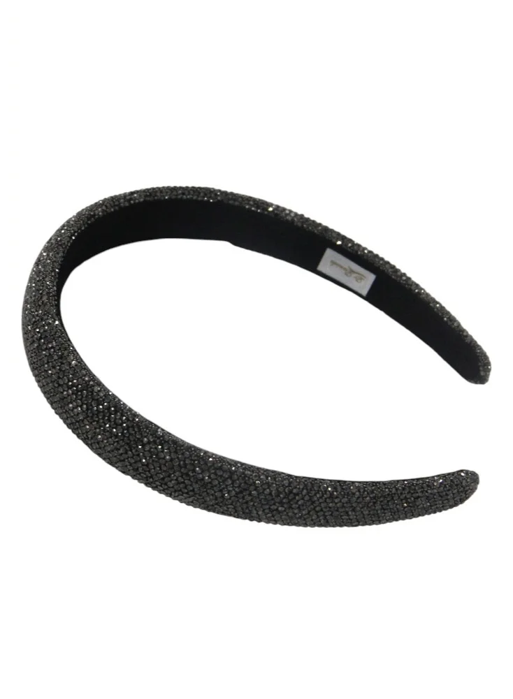D'Daniela D' Daniela - Anna Headband for Women's and  Girls - Dark Grey