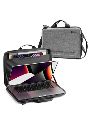FancyCase-A25 16 inch Hardshell Laptop Shoulder Bag Case for New MacBook Pro M3 M2 M1 Pro/Max A2991 A2780 A2485 A2141 2024-2019, Organized Shoulder Bag with Tablet Pocket for Up to 12.9 Inch iPad Pro - pzsku/Z7609D64B487ED22334CDZ/45/_/1727513649/bad5f13c-6de0-4906-be94-eb0ccb53ffb9
