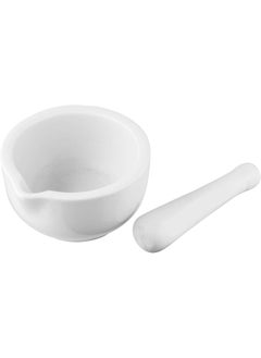FACKELMANN Fackelmann Pestle and Mortar 11 x 6 cm Porcelain  - Image 2