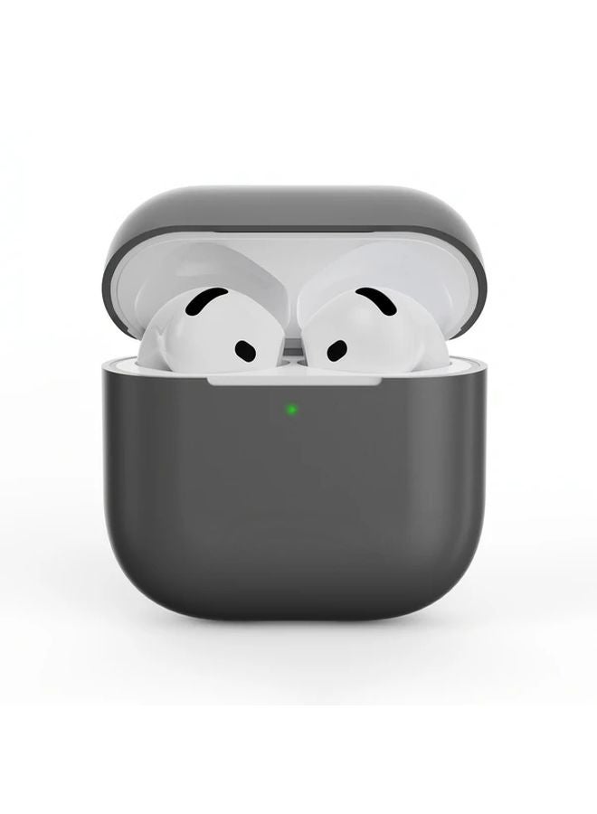 High Ash Protective Case For AirPods 4 With Cleaning Kit Slim Lightweight Cover - Image 1
