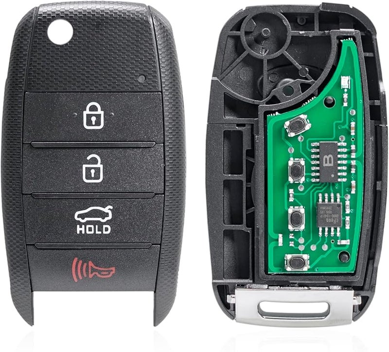 Kia Sorento 2015 2020 Replacement Keyless Entry Remote Car Key Fob Black 433MHz - Image 5