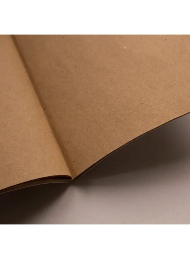 InkJection passport size Notebook & sketchbook, Ahmed Zaki 1 design(Craft paper) - Image 2