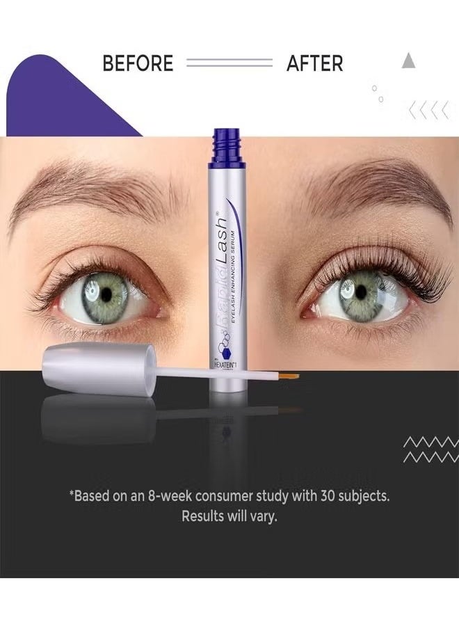 Rapidlash - Eyelash Enhancing Serum With Hexatein 1 Complex, Promotes Appearance of Longer And Thicker Eyelashes,Eradicates Signs of Fatigue And Illuminates The Eye Area,Can Easily Be Worn Alone or Under Makeup - Image 1