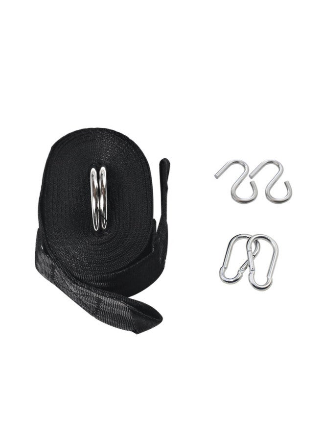 TAN XIAN ZHE Explorer Tan Xian Zhe Hammock Strap, Portable Hammock, Specialized Rope Accessories For Hammocks, Outdoor Play Hammock, Includes S Hook And Large Hanging Buckle  - Image 2
