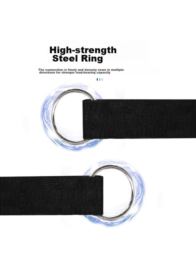 TAN XIAN ZHE Explorer Tan Xian Zhe Hammock Strap, Portable Hammock, Specialized Rope Accessories For Hammocks, Outdoor Play Hammock, Includes S Hook And Large Hanging Buckle  - Image 5