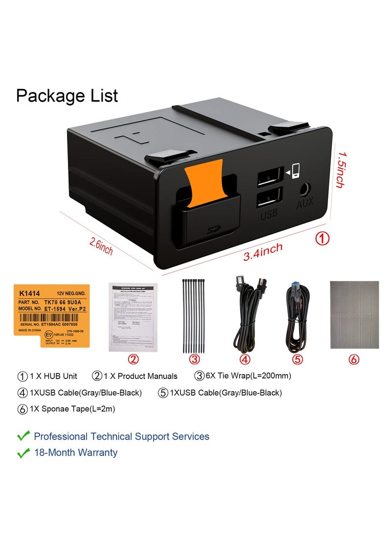 SYOSI - TK78-66-9U0C Apple Carplay Android Auto Retrofit Kit Compatible with Mazda 2 3 6 CX3 CX5 CX9 MX5 Miata 2014-2020 Car Play Adapter Interface Port Fits MZD Connect System 00008FZ34 - Image 1