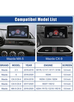 TK78-66-9U0C Apple Carplay Android Auto Retrofit Kit Compatible with Mazda 2 3 6 CX3 CX5 CX9 MX5 Miata 2014-2020 Car Play Adapter Interface Port Fits MZD Connect System 00008FZ34 - pzsku/Z760A479C4CC542E4DD83Z/45/_/1698743429/391a1536-40dc-4325-b2e1-f6b9175e2e33