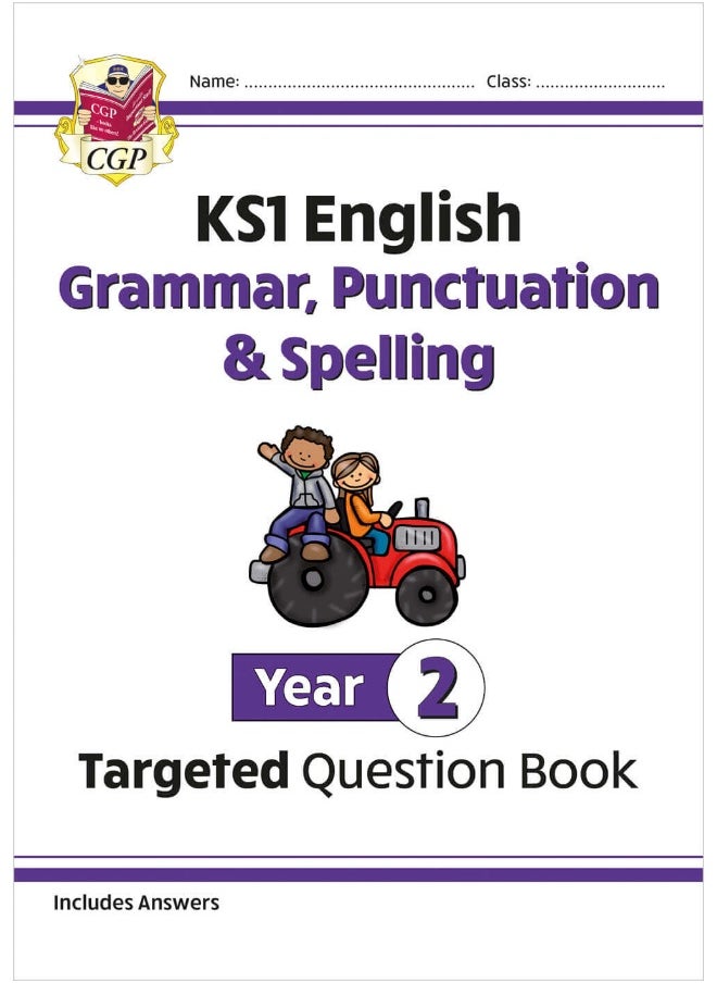 null - KS1 English Year 2 Grammar, Punctuation & Spelling Targeted Question Book (with Answers) - Image 1