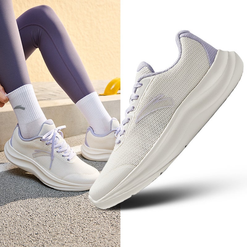 ANTA Women's Lightweight Soft-Sole Running Shoes with Cushioned EVA Midsole - Image 5