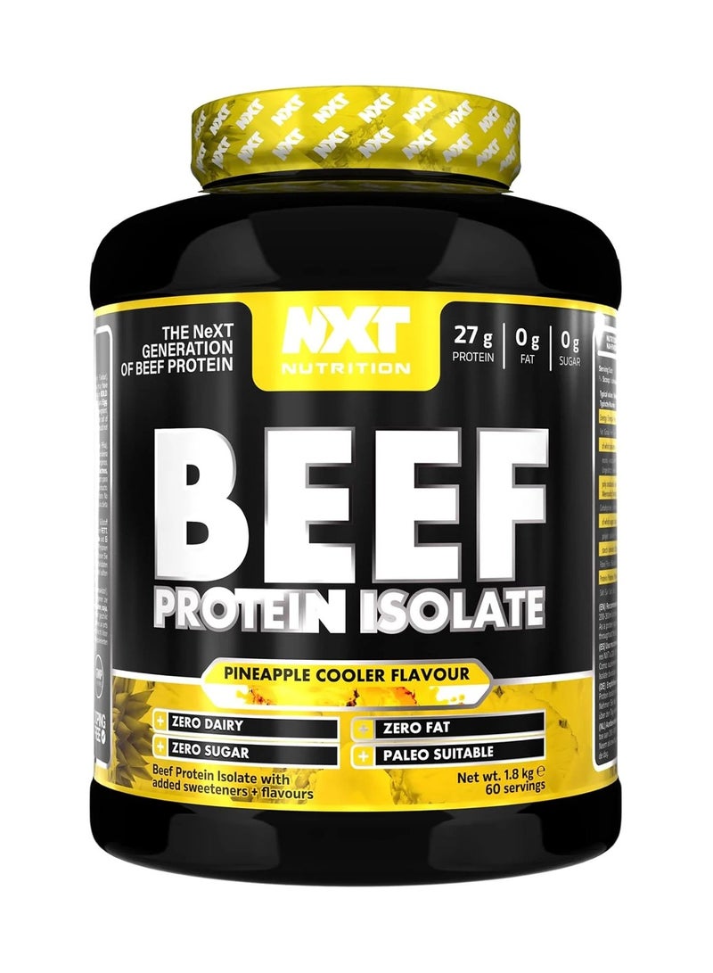 NXT Nutrition Beef Protein Isolate - Pineapple - (1.8kg) - Image 1