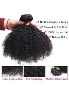 Mongolian Afro Kinky Curly Bundles Human Hair (10 10 10 Inch) 4B 4C Afro Kinky Bulk Human Hair Bundles For Black Women Unprocessed Virgin Hair Extensions Afro Curly Weave Bundles Natural Color - pzsku/Z760A8986296863E8A654Z/45/_/1719064813/72deb8c9-a167-49da-9522-f1f05bed0f04